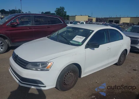 2015 Volkswagen Jetta 2.0L S from USA, damaged, VIN 3VW2K7AJ4FM327068
